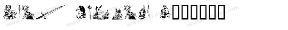 Xmas Clipart 2字体转换
